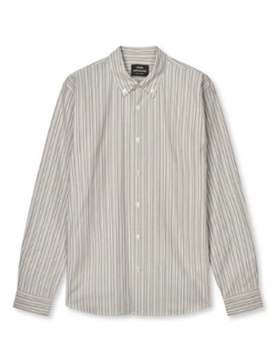 Mads Nørgaard - Oxford Sune Stripe Skjorte - Overland Track